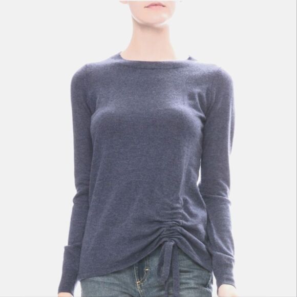 Autumn Cashmere Cinched Cashmere Crewneck XS - Picture 1 of 6